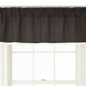 Valance Studio JCP Home Black Beige curtain Window